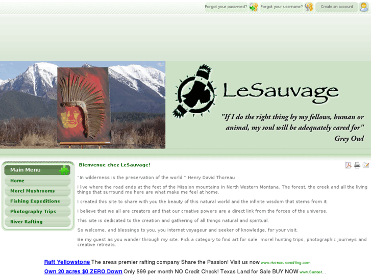 www.lesauvage.net