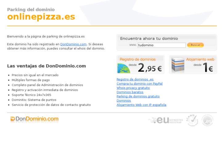 www.onlinepizza.es