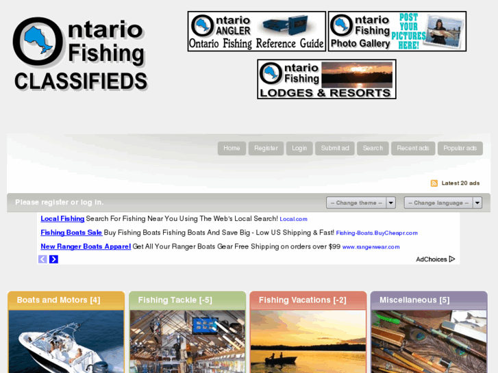 www.ontariofishingclassifieds.com