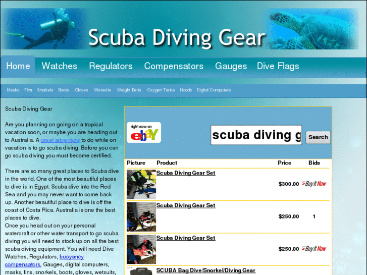 www.scubadivinggearonline.net