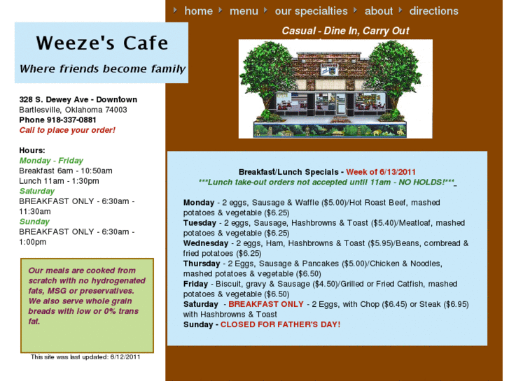 www.weezescafe.com