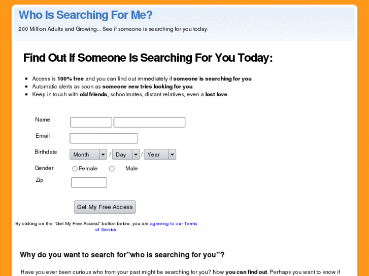 www.whoissearchingforme.com