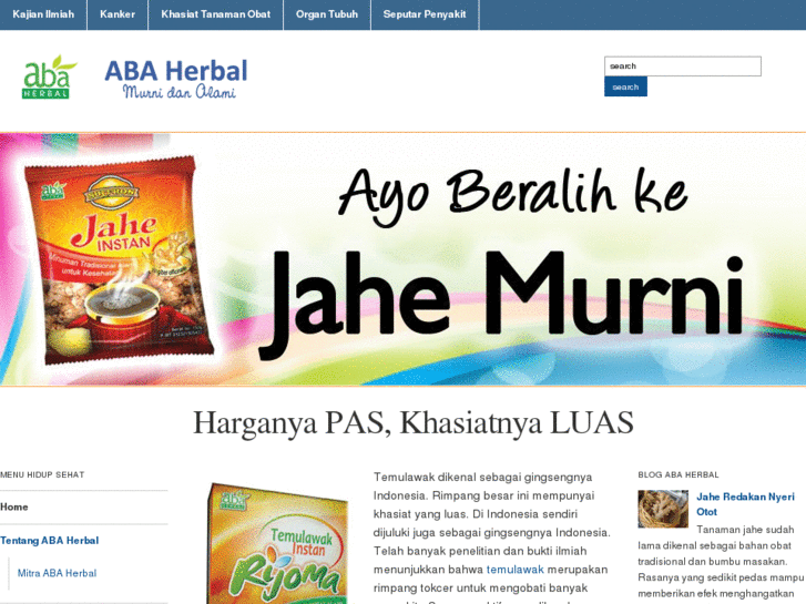 www.abaherbal.com