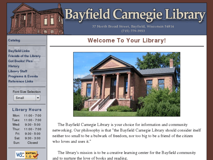 www.bayfieldlibrary.org