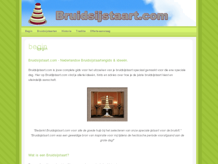 www.bruidsijstaart.com