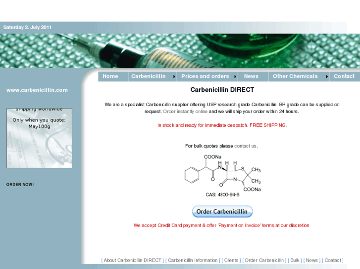 www.carbenicillin.com