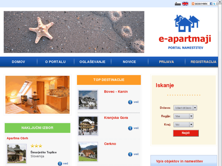 www.e-apartmaji.si