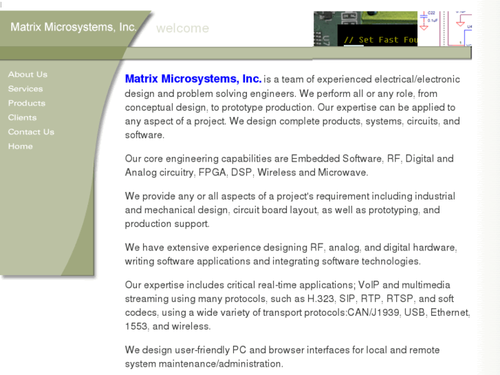 www.matrixmicrosystems.com