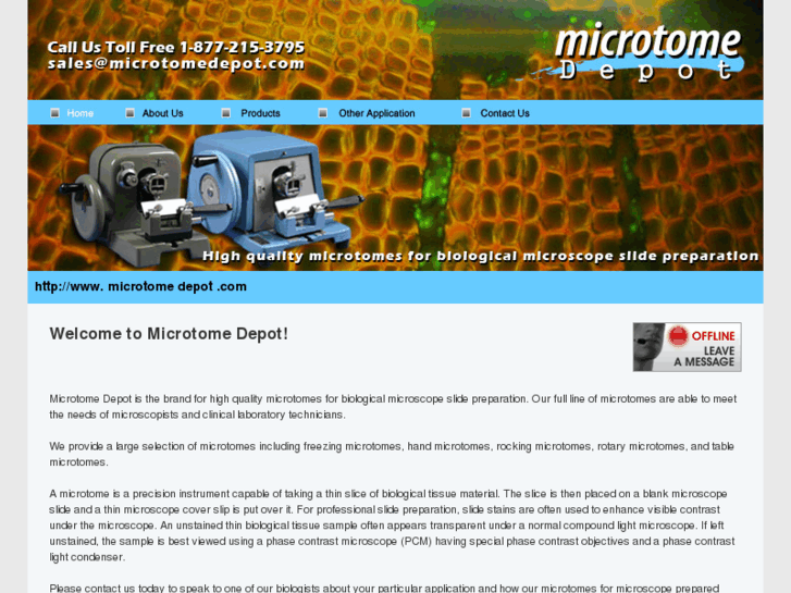 www.microtomedepot.com