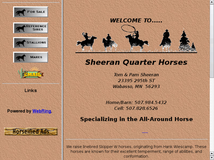 www.sheeranquarterhorses.com