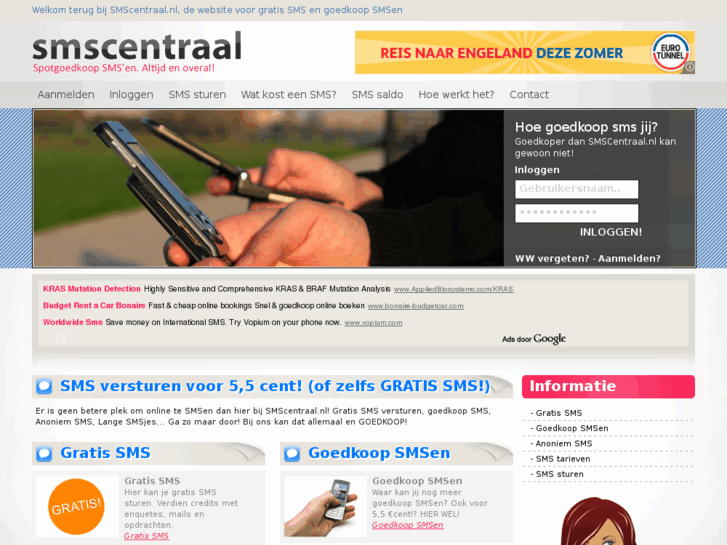 www.smscentraal.nl