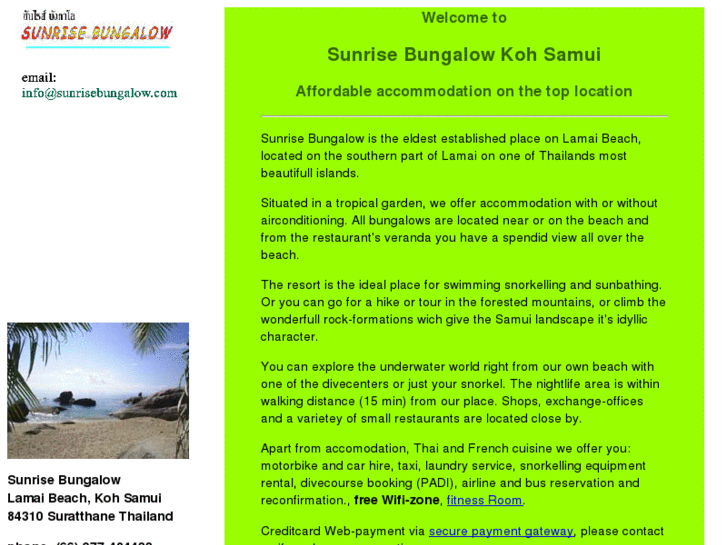 www.sunrisebungalow.com