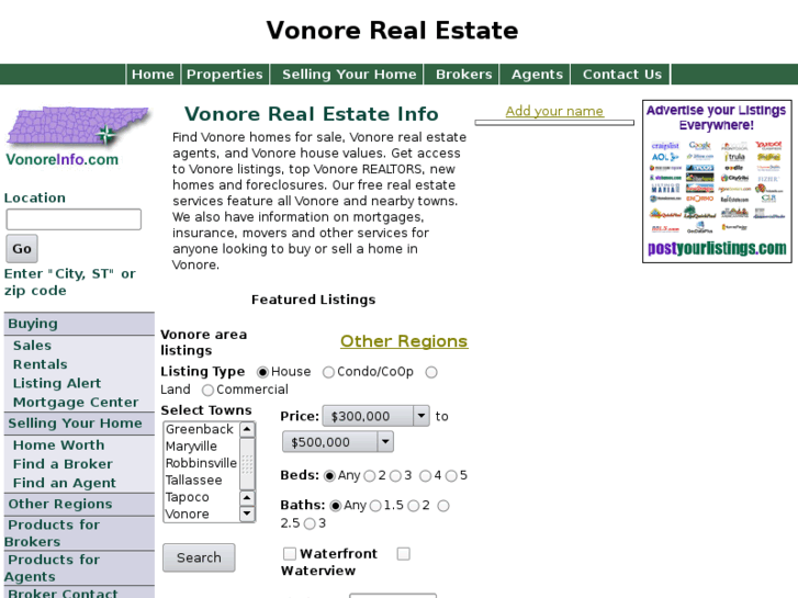 www.vonoreinfo.com