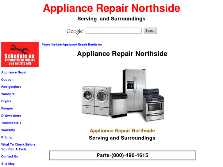 www.appliancerepairnorthside.com