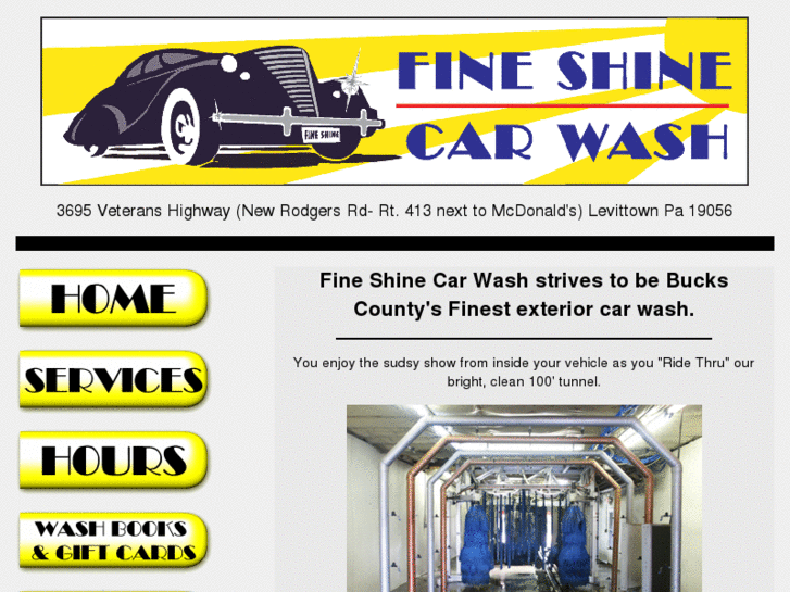 www.fineshinecarwash.com