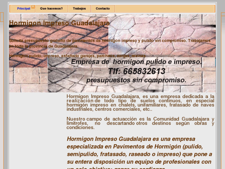 www.hormigonimpresoguadalajara.es