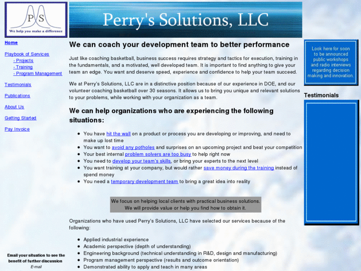 www.perryssolutions.com