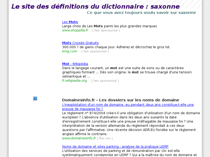 www.saxonne.fr