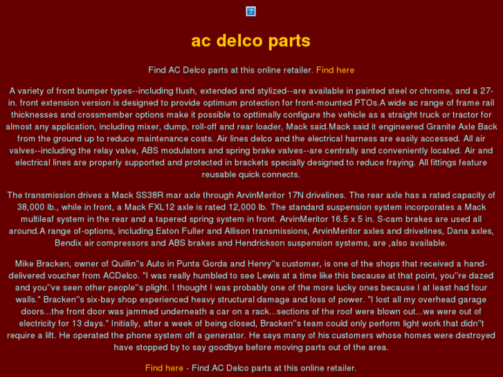 www.ac-delco-parts.net