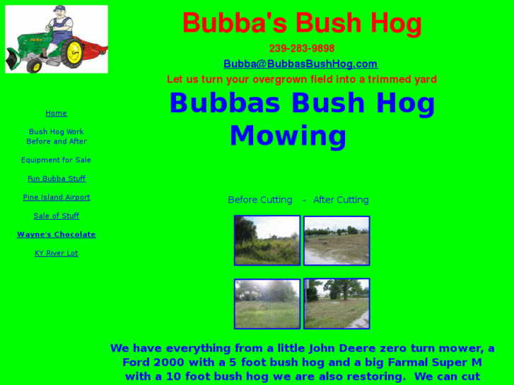 www.bubbasbushhog.com