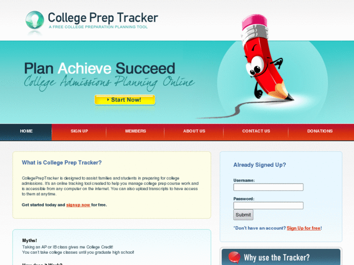 www.collegepreptracker.com