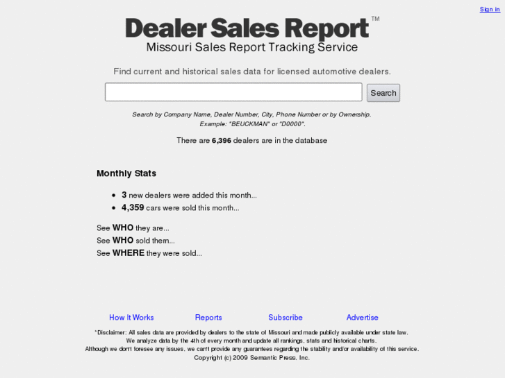 www.dealersalesreport.com