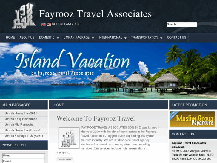 www.fayrooztravel.com