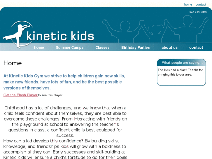 www.kinetickidsgym.com