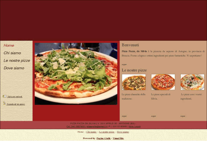 www.pizzapazzadasilvia.com