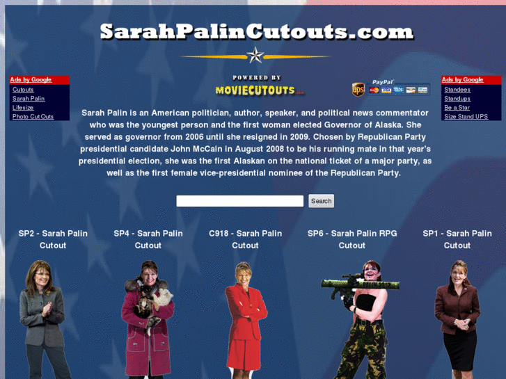 www.sarahpalincutouts.com