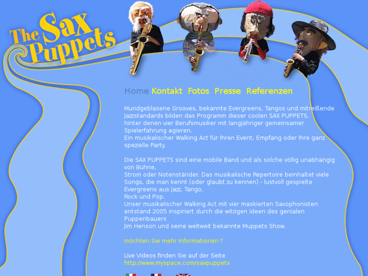 www.saxpuppets.com