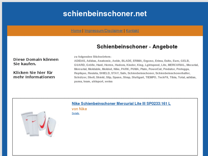 www.schienbeinschoner.net