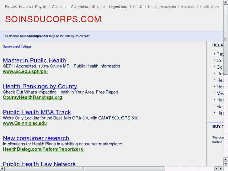 www.soinsducorps.com