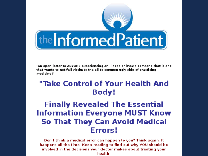 www.theinformedpatient.com