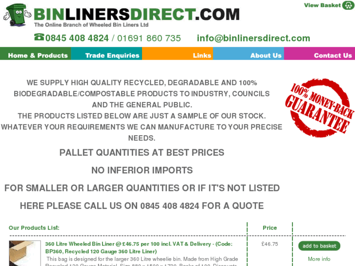 www.binlinersdirect.com