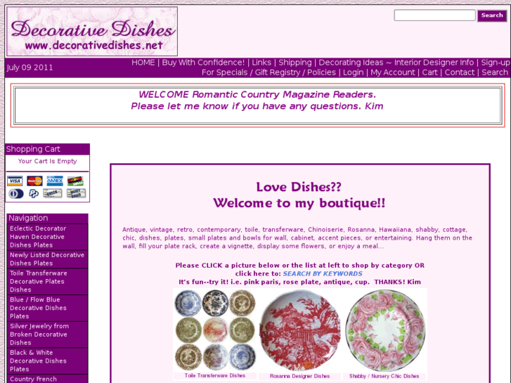 www.decorativedishes.net