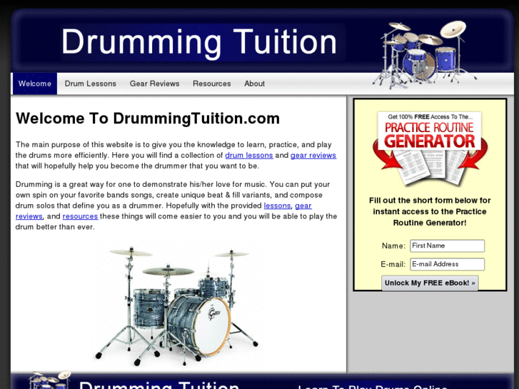 www.drummingtuition.com