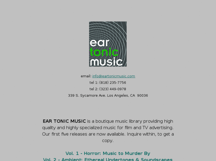 www.eartonicmusic.com