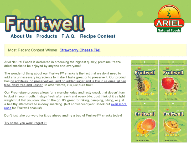 www.fruitwellusa.com