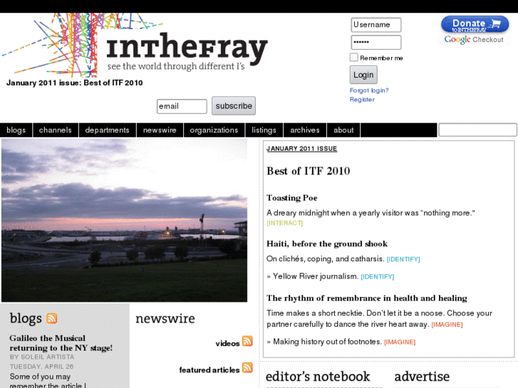 www.inthefray.org