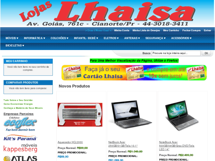 www.lojaslhaisa.com