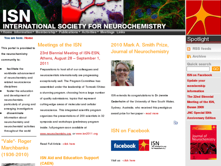 www.neurochemistry.org