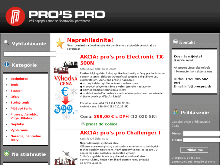 www.prospro.sk