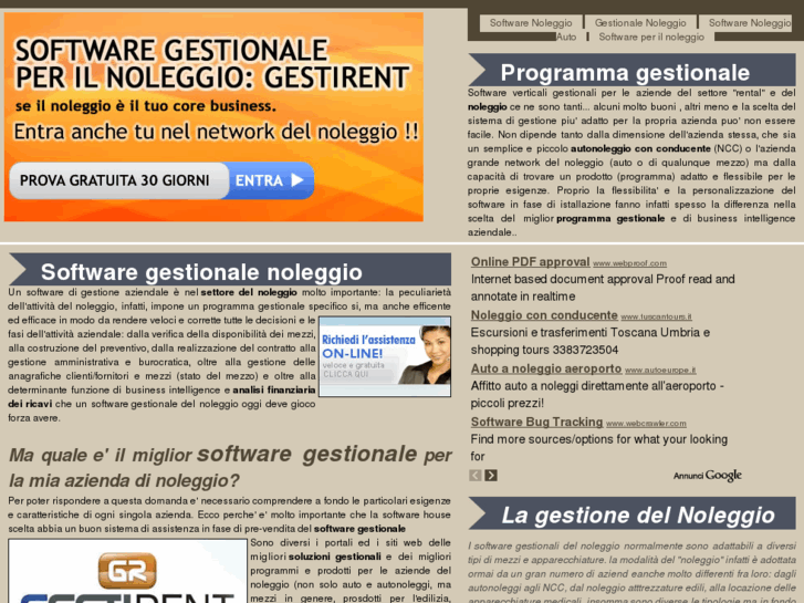 www.softwaregestionalenoleggio.net