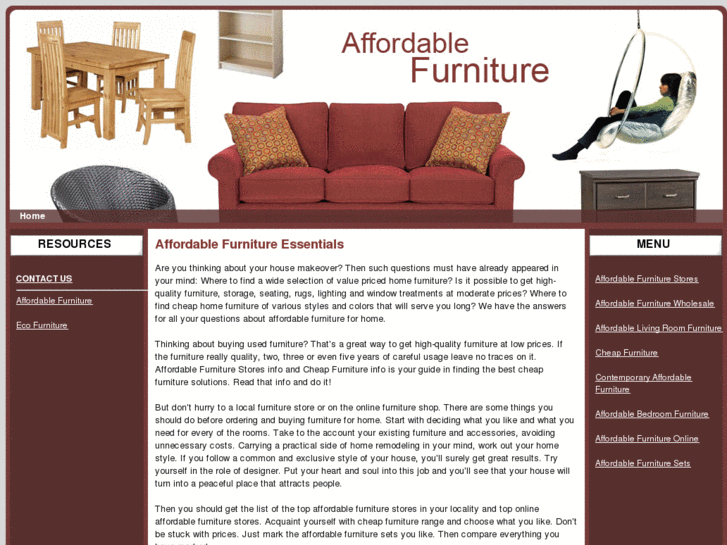 www.theaffordablefurniture.com