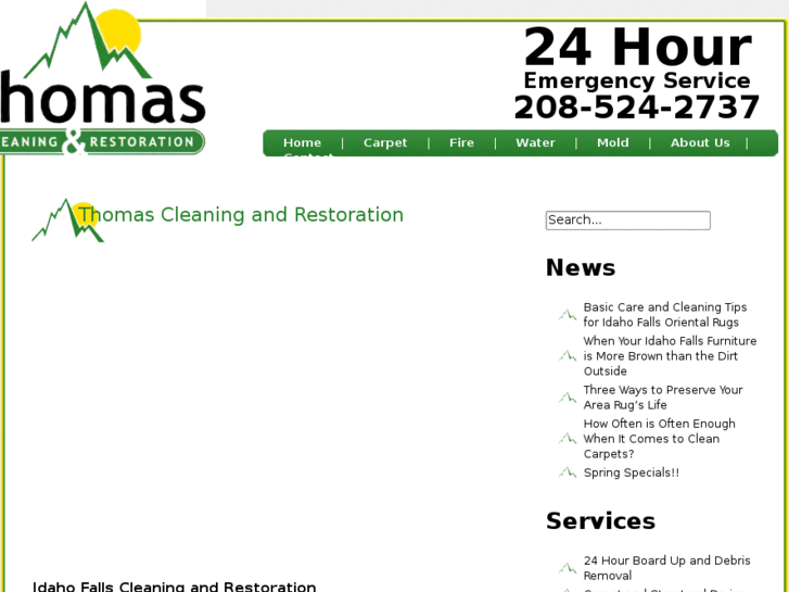 www.thomascleaningandrestoration.com