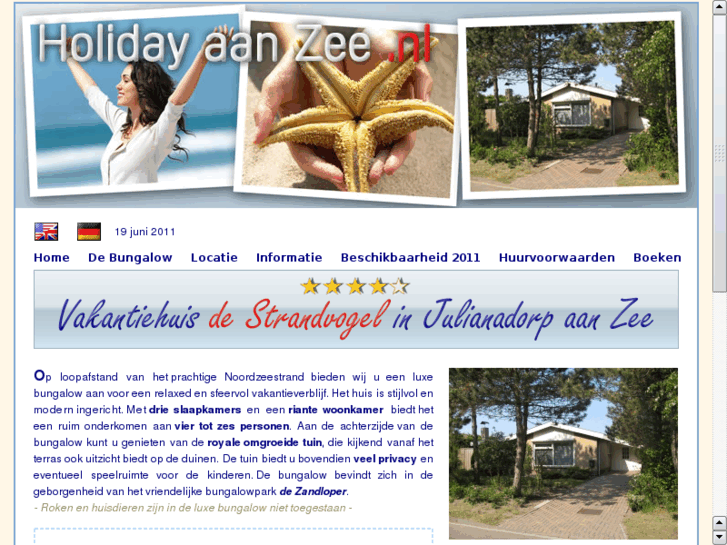 www.vakantiehuis-aanzee.com