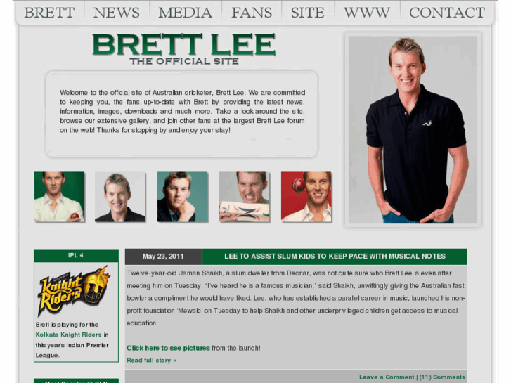 www.brett-lee.net