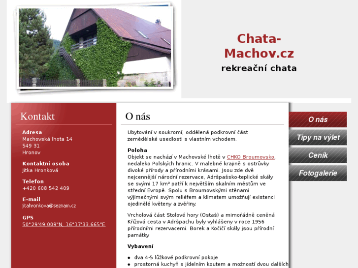 www.chata-machov.cz