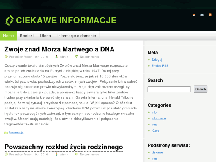 www.ciekaweinformacje.com